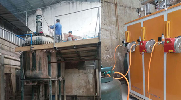 淀粉熬膠用蒸汽發(fā)生器 淀粉熬膠用蒸汽發(fā)生器