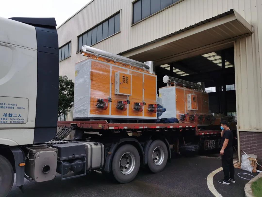 4臺1噸燃?xì)庹羝l(fā)生器