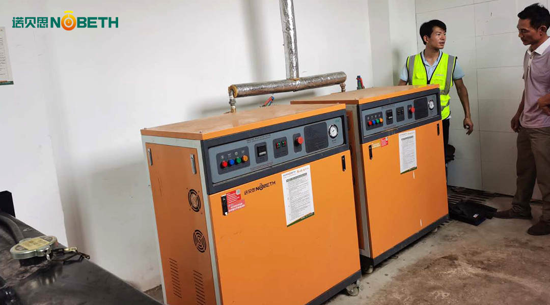 加工生豬脫毛很重要，浙江屠宰場脫毛電熱蒸汽發(fā)生器高效潔凈脫毛