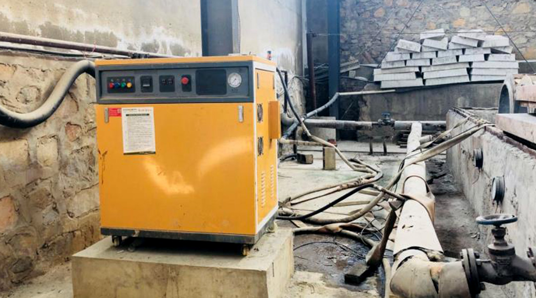 符合排放標準！使用河北水泥制品養(yǎng)護蒸汽發(fā)生器固化時間短無污染